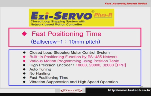 [ENG] Fast Positioning (Ball Screw - 10mm Pitch)-1